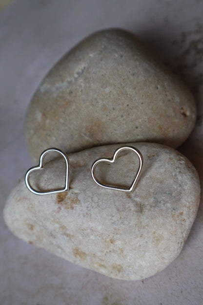 Heart Studs