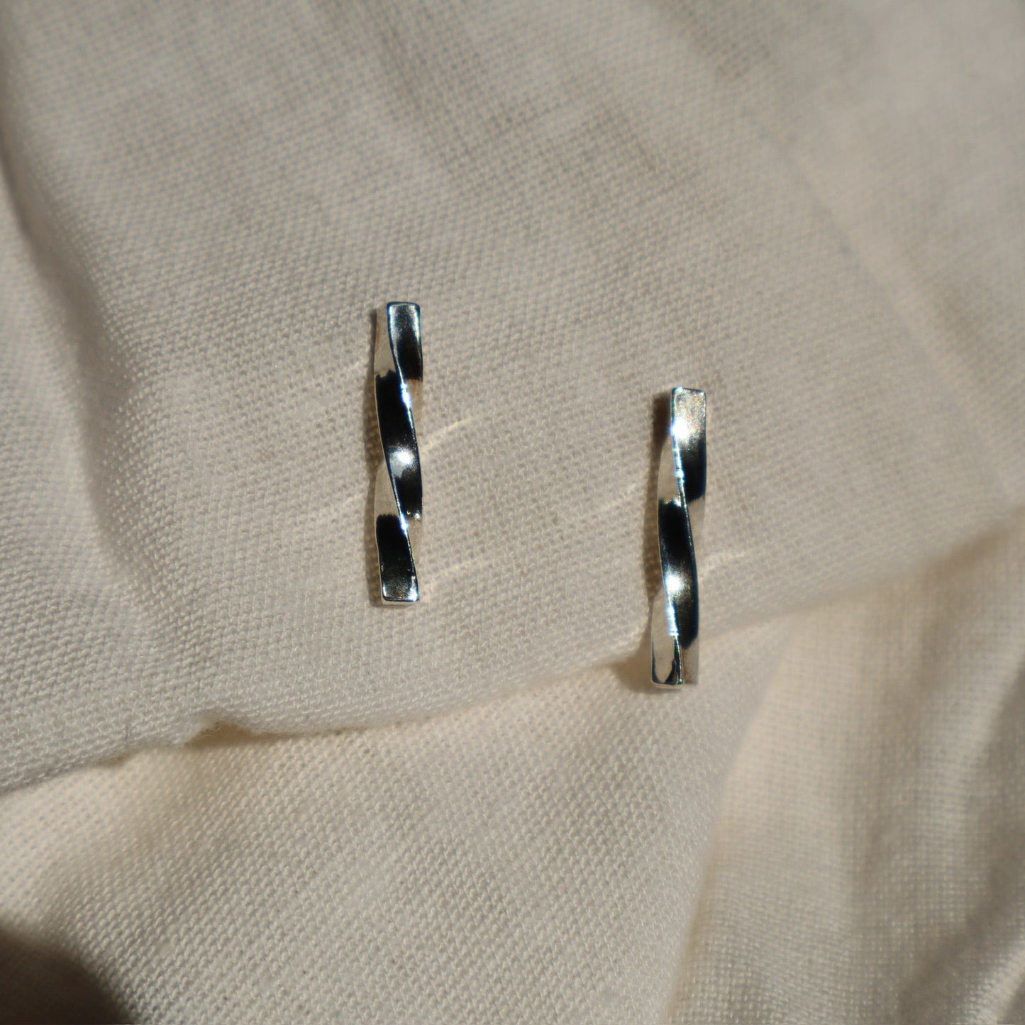 Square Spiral Studs