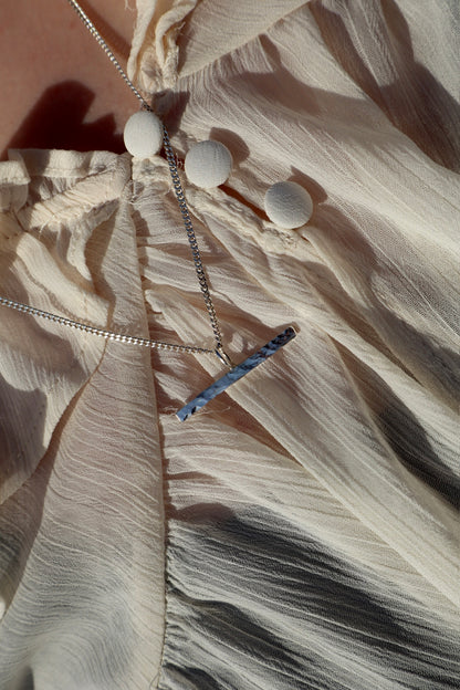 Square T Bar Necklace