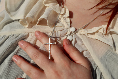 Hammered Cross