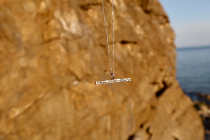 Square T Bar Necklace