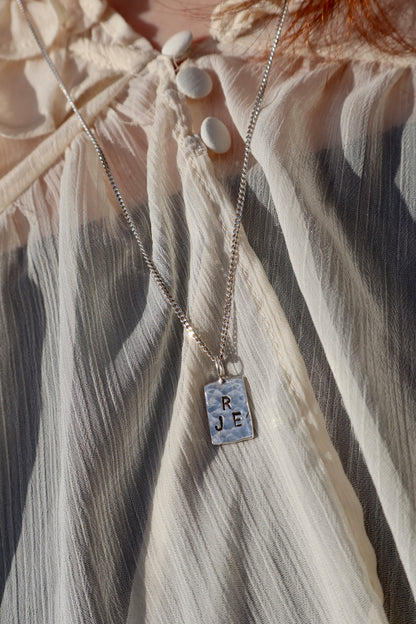 Initial Tag Pendant