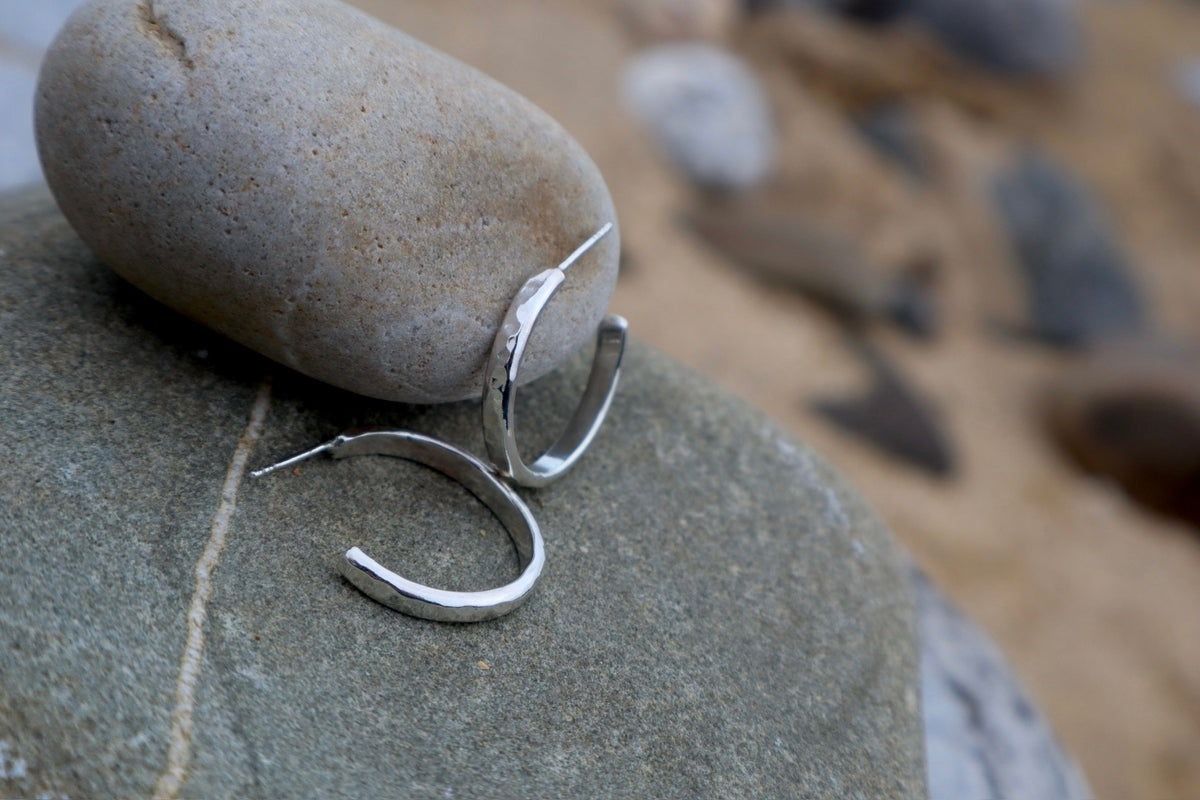 Hammered Hoops