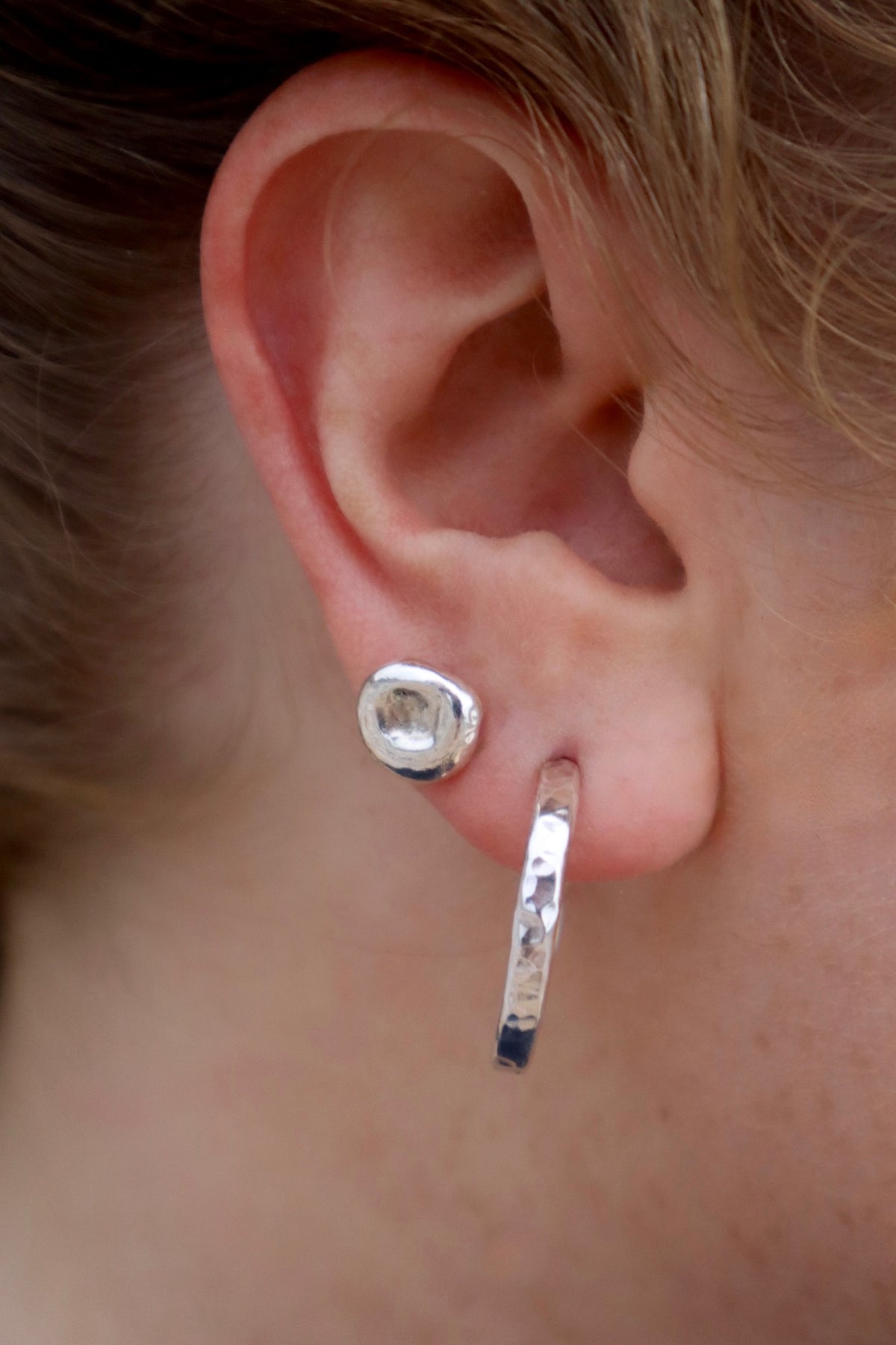 Hammered Hoops