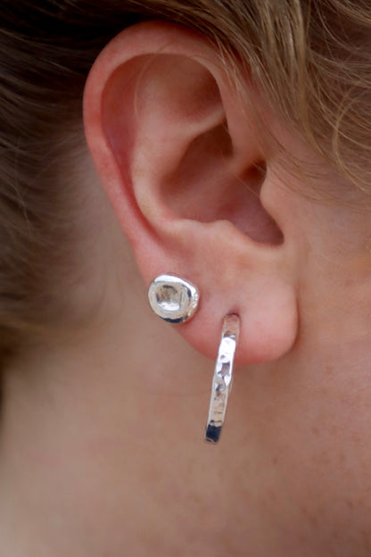 Hammered Hoops