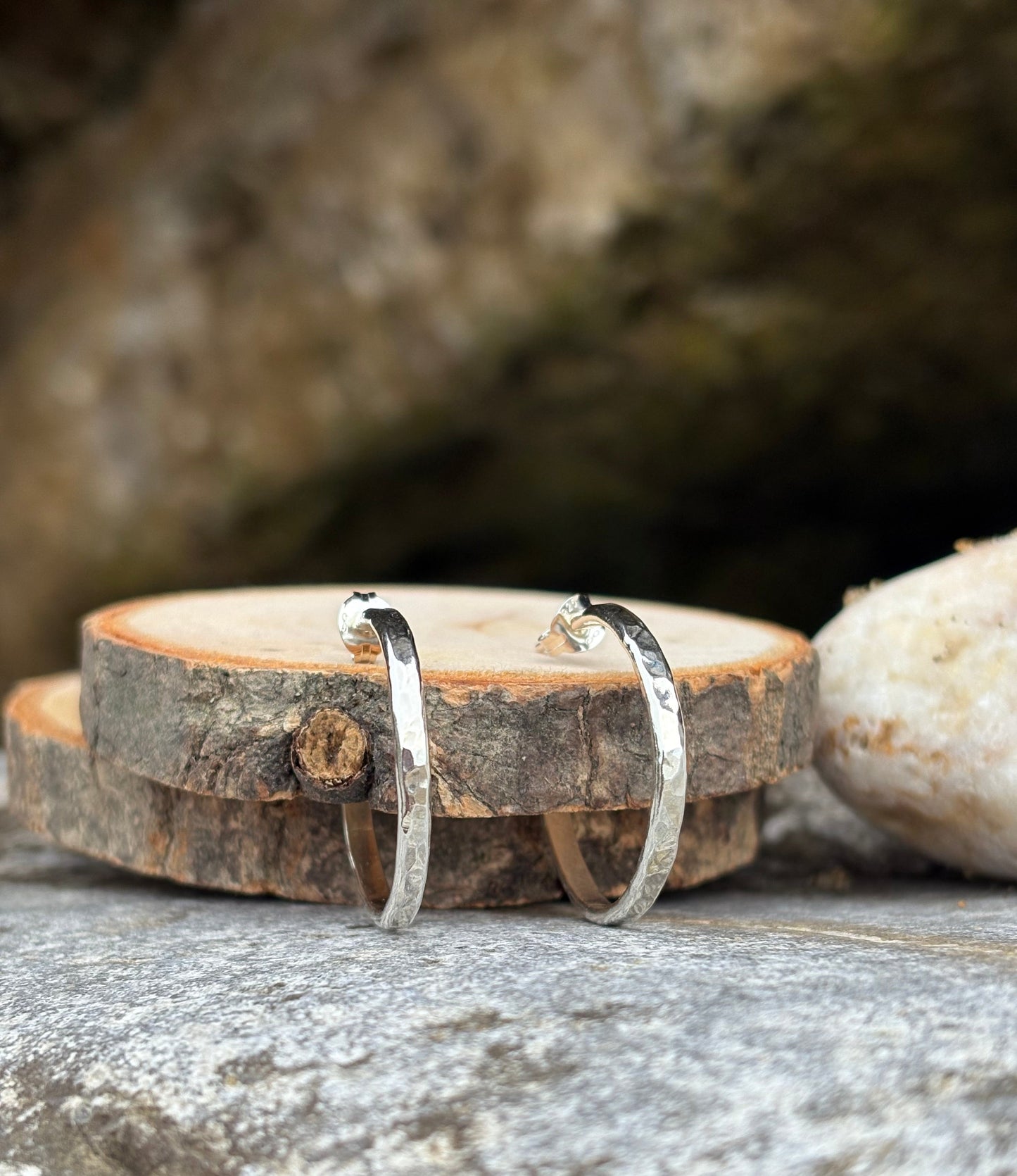 Hammered Hoops