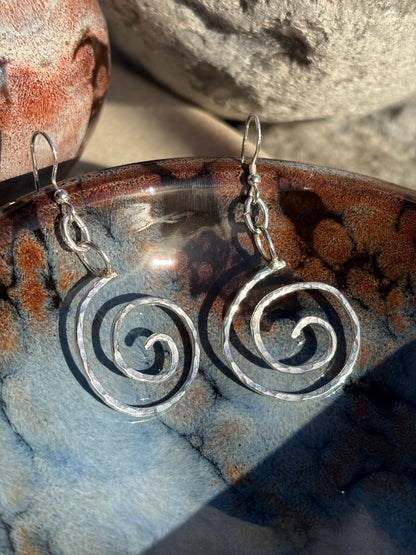 Whirl Drop Earrings