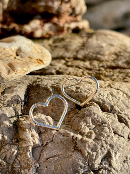 Heart Studs