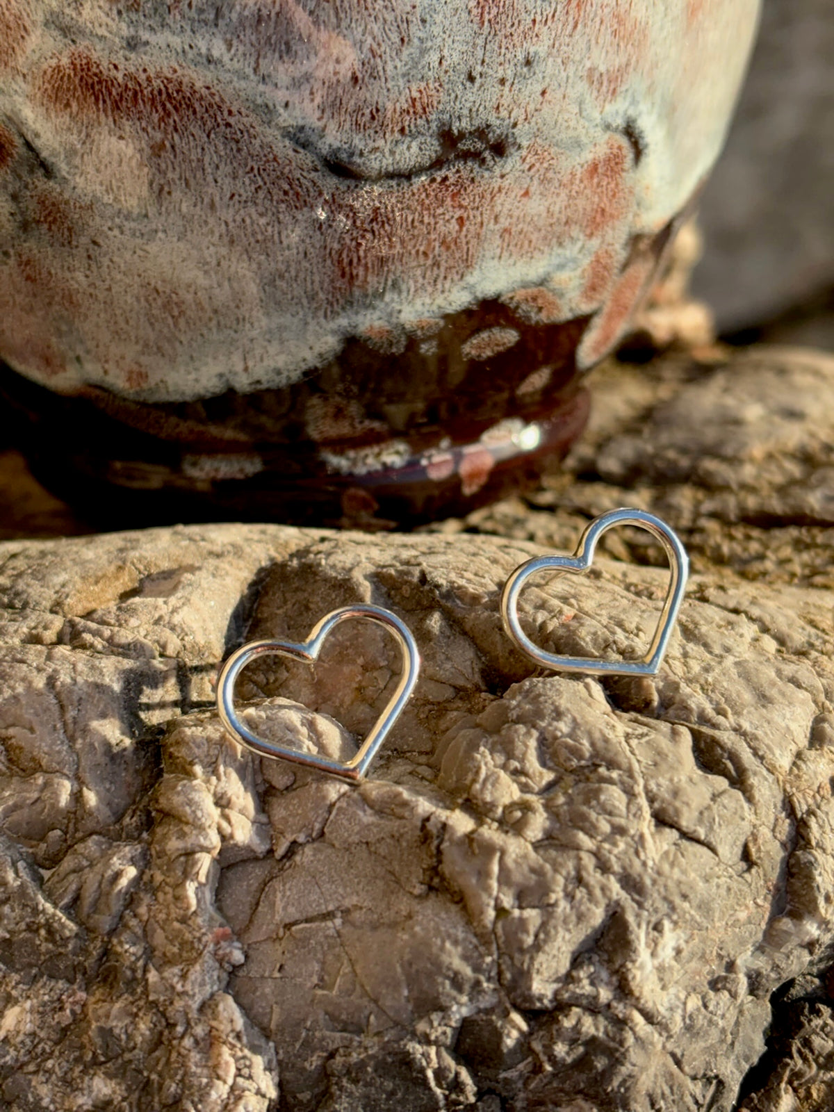 Heart Studs